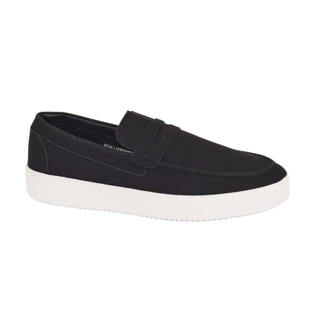 Brave Soul Mens PU Loafers / Black